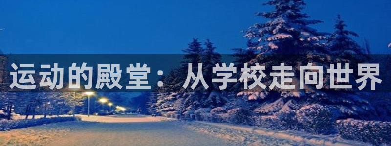 杏运体育凯捷代理注册：运动的殿堂：从学校走向世界